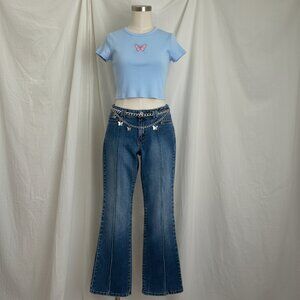 Y2K Kikit Bootcut Flare Jeans Size 8
